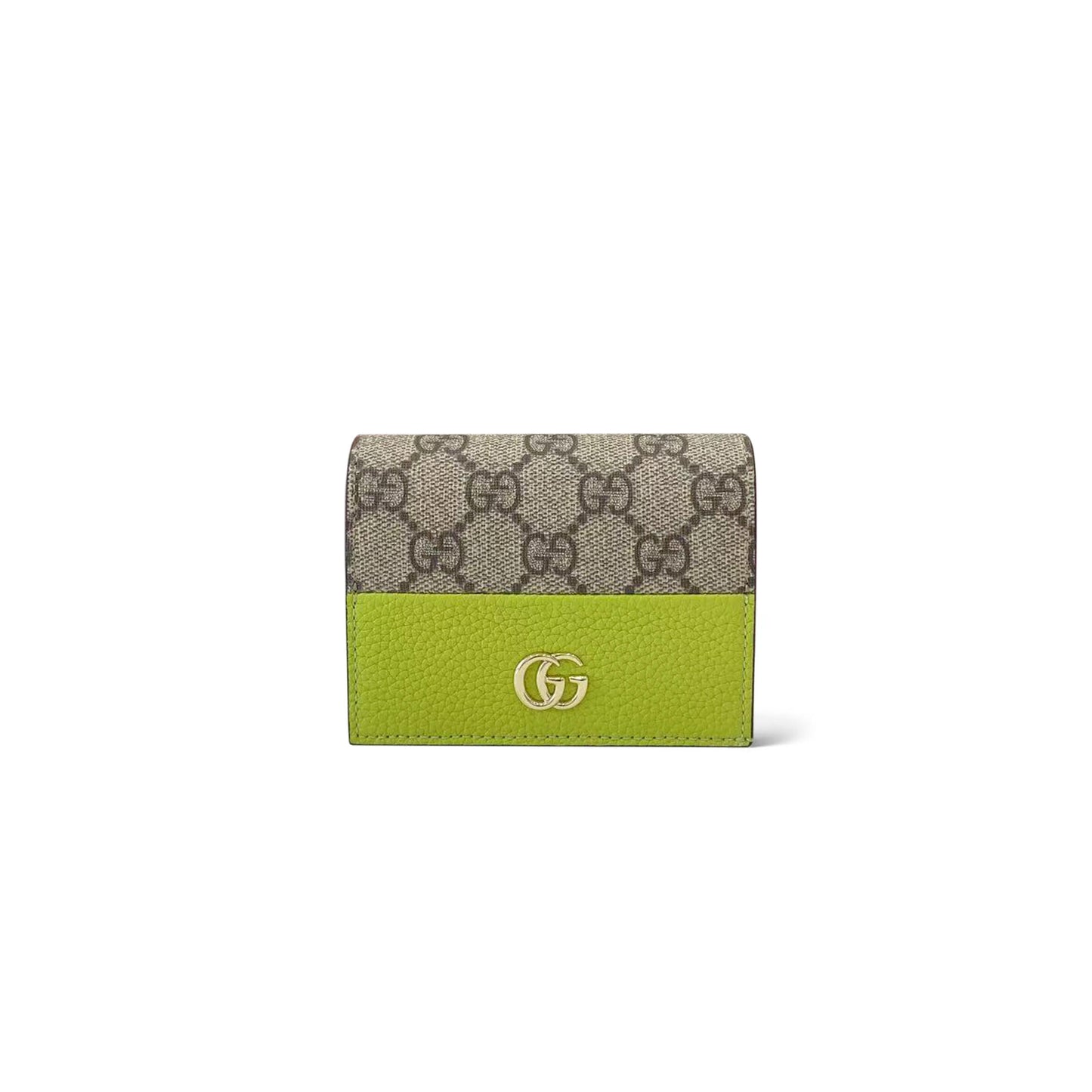 Gvc*1 bi-color gg marmont small wallet 841358 (11*17.5cm)