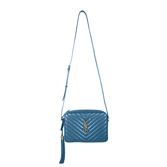 Y*L lou camera bag in quilted leather 612544dv7074417 (23*16*6cm)