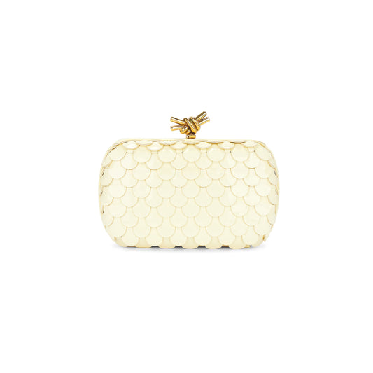 bo*te*ga Ve*ne*ta knot minaudiÈre clutch 717622v2h417400 (20.5*12.5*6cm)