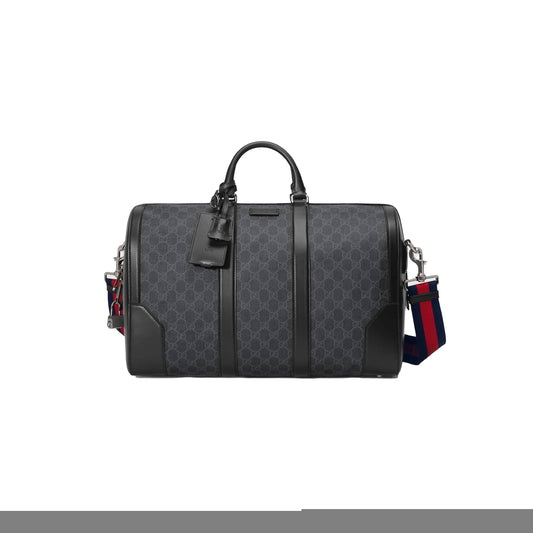 g*u*i gg S*p*e canvas duffel bag 474131 k5ian 1095 (44*29*25cm)
