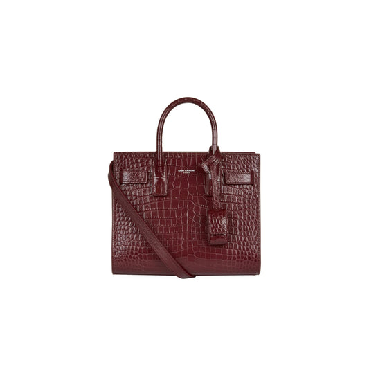 Y*L sac de jour nano bag in crocodile-embossed leather 392035dnd1n6475 (22*18*10.5cm)
