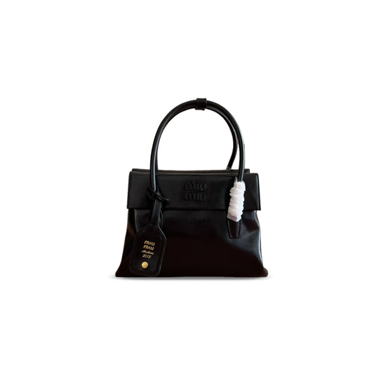 M1v M1v small solitaire shiny leather bag 5ba301 (23*18*10cm)