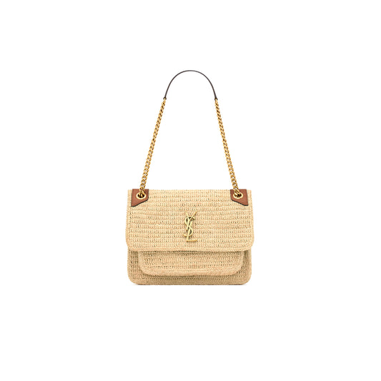 Y51 niki medium in raffia 838875gaafy2791 (28*20*8.5cm)