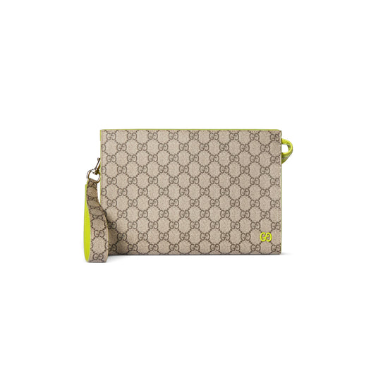 G*u*i bi-color small pouch 768255 (26*18*6cm)