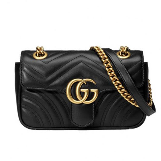 G*u*i marmont matelassÉ mini bag ‎446744 dtdit 1000 (23*14*6cm）