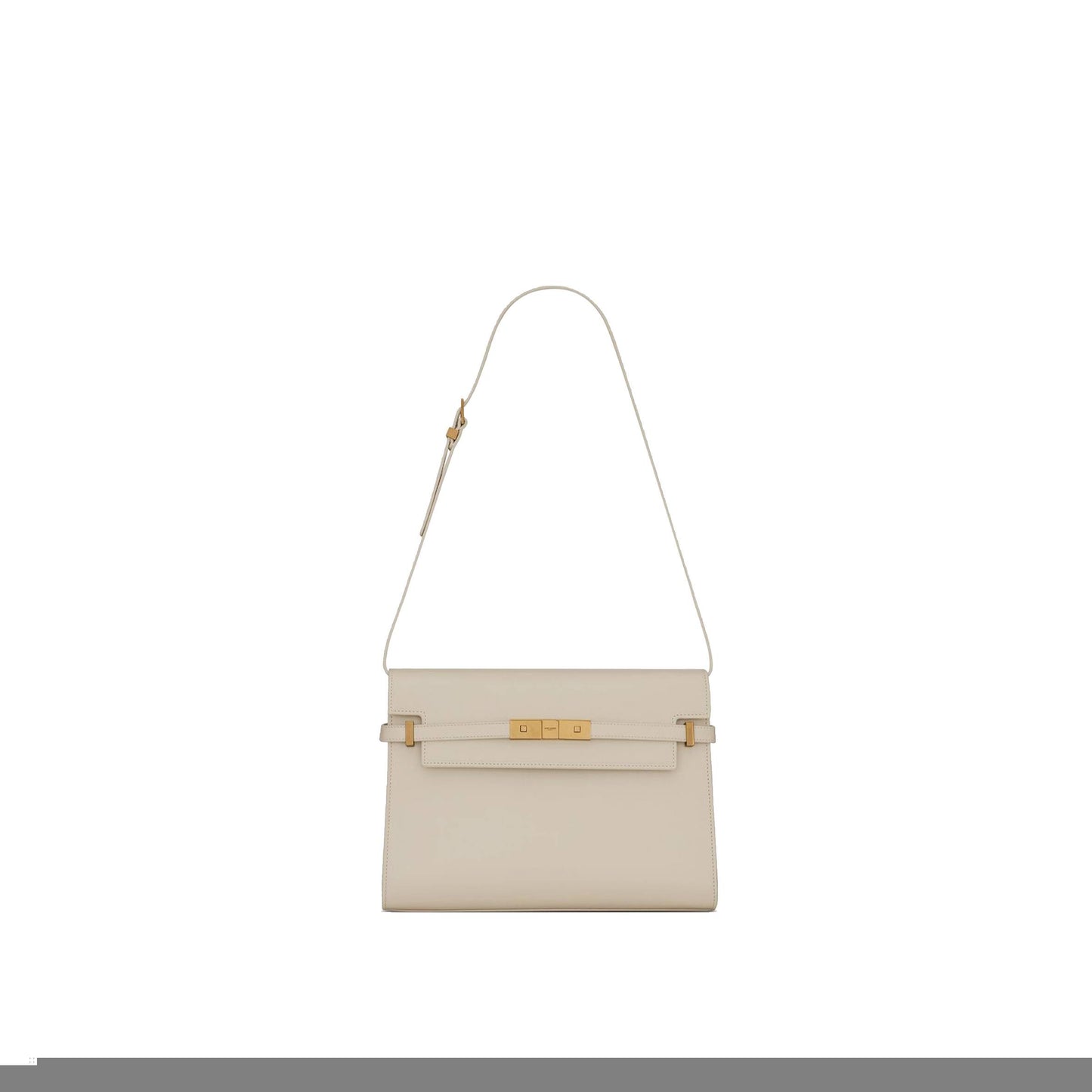 y*l manhattan shoulder bag in box Sa**t Lau*nt leather 5792710sx0w9207 (29*20*7.5cm)