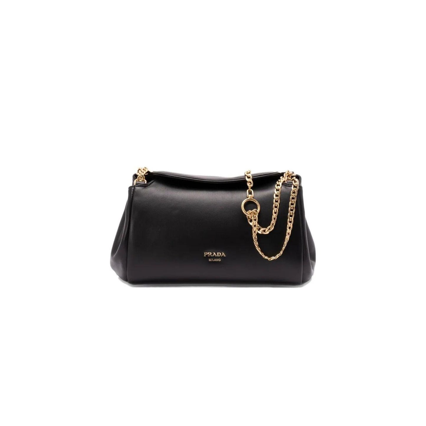 Pra*a tumulte small leather shoulder bag 1bd395 (24*13*13cm)