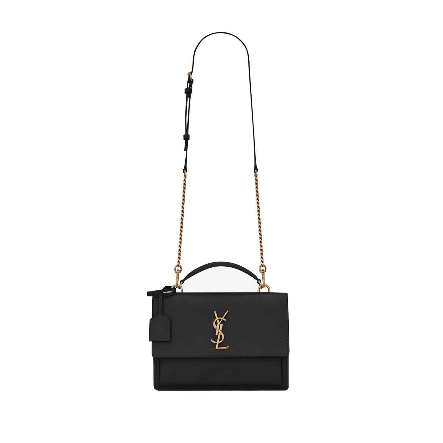 Y*L sunset medium top handle in smooth leather 634723d420w1000 (25*18*5cm)