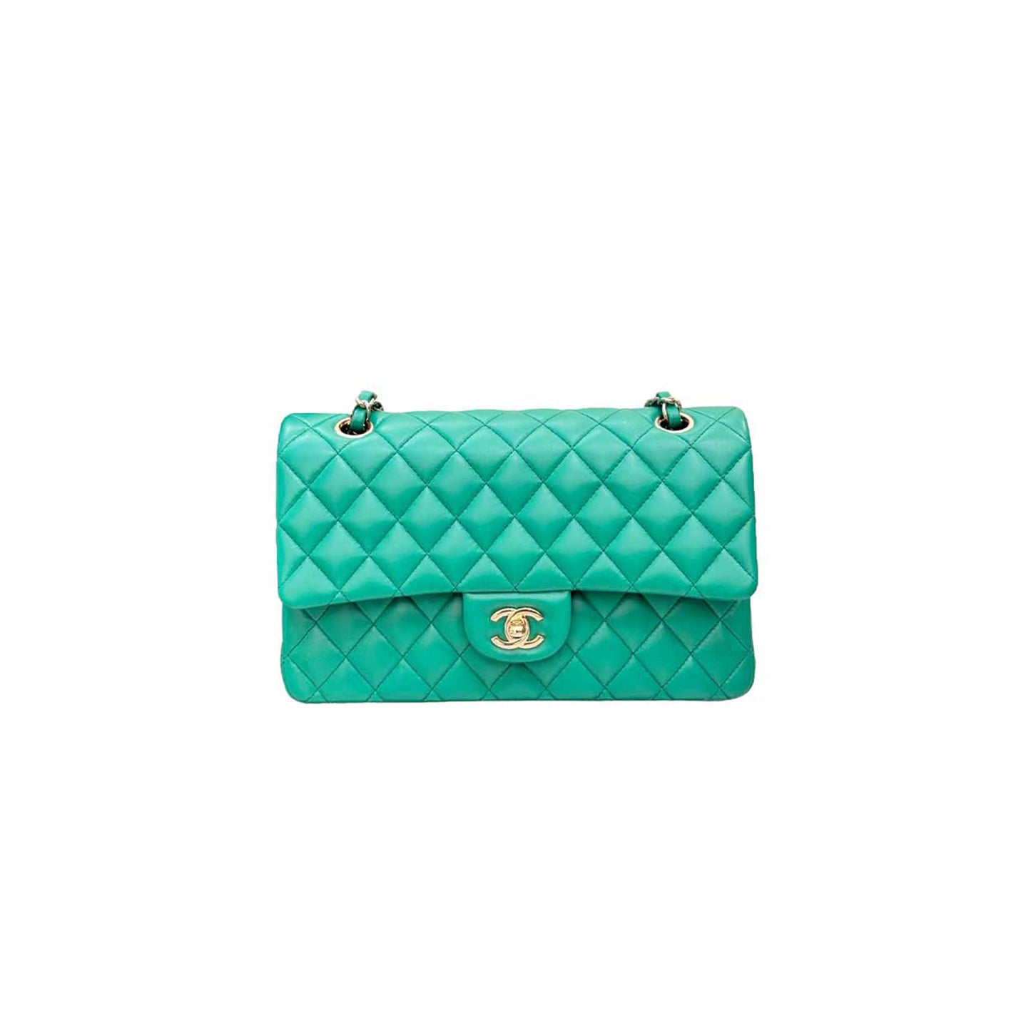 Ch*el medium classic flap as1112 (25.5*14*6.5cm)