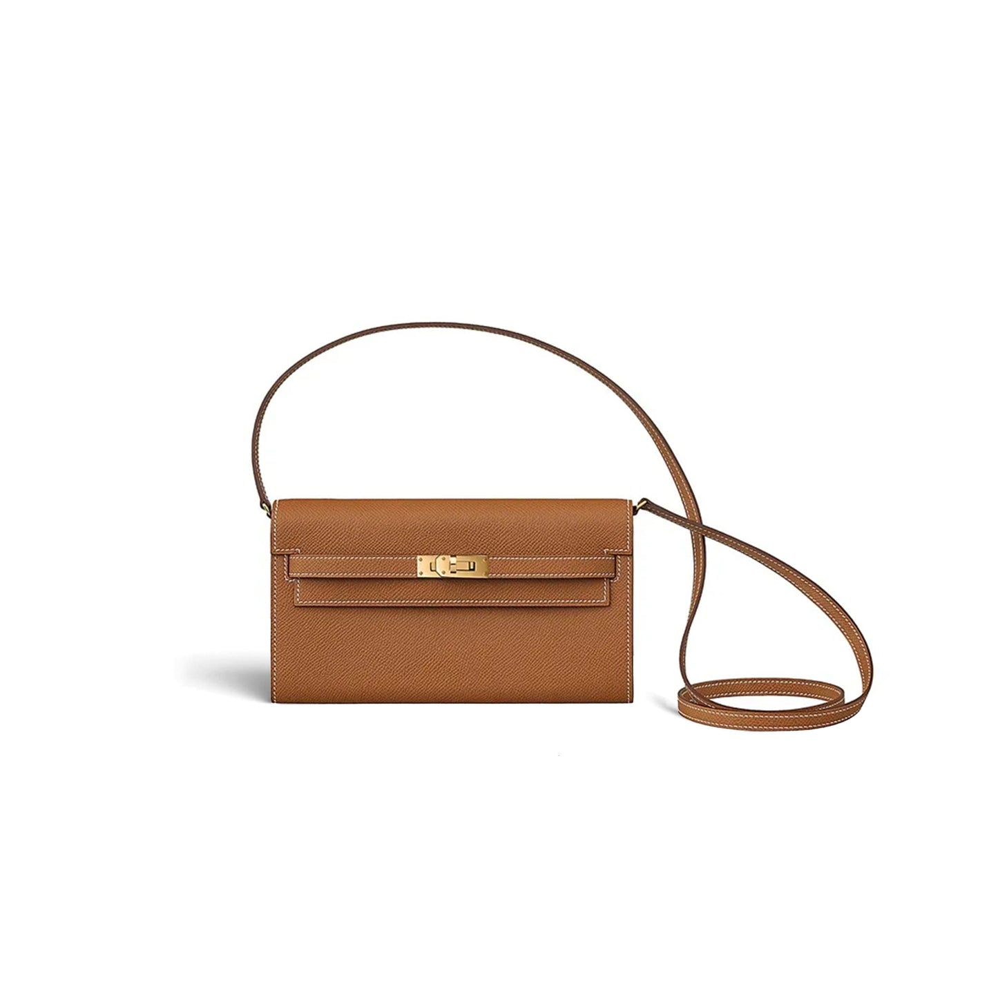 H**me5 kelly classique to go wallet epsom h080253cc37 (20*12*2cm)