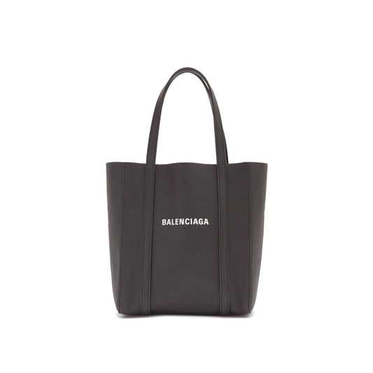 Ba*len*cia*ga black everyday leather tote bag matchesfashion us (24.1*21.5*7.6cm)