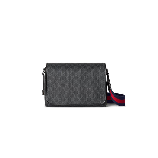 G*u*i gg black medium crossbody bag 792124 (27*20*9cm)