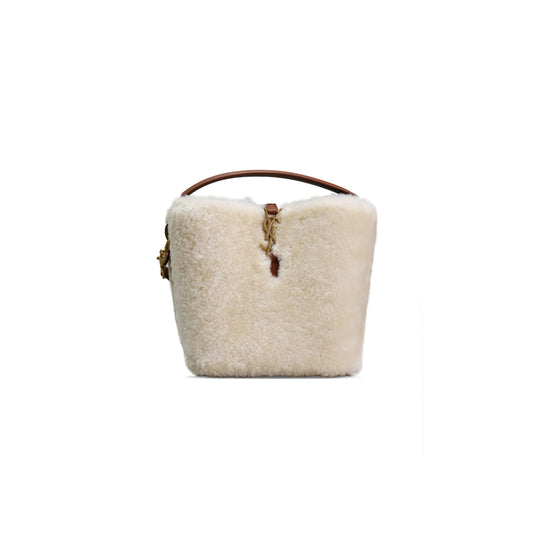 y*l le 37 small bucket bag ''cream beigebR1ck'' 749036320015 (17*20*13cm)