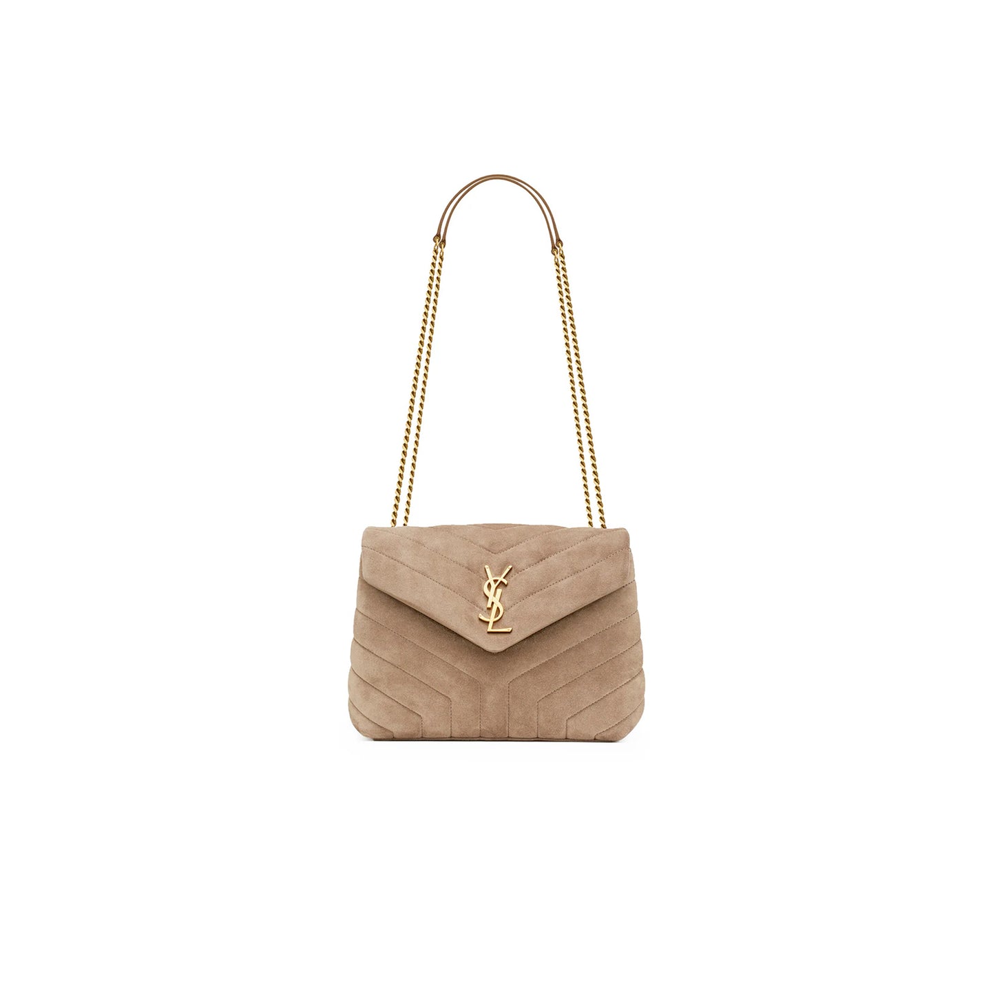 Y*L loulou small chain bag in suede 4946991u8612346 (23*17*9cm)