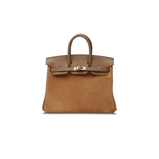 H**mes master birkin 25 3g alezan chestnut bag 2376731 (25*20*13cm)