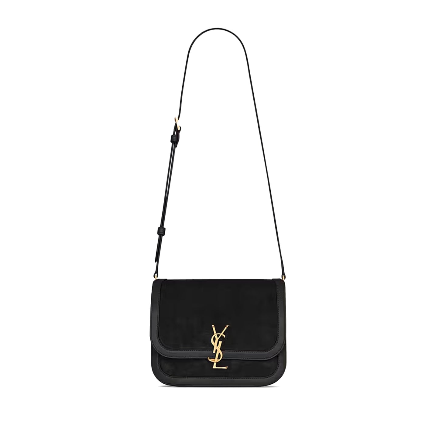 Y*L solferino medium satchel in nubuck suede 635025072012 (22*18*5cm)