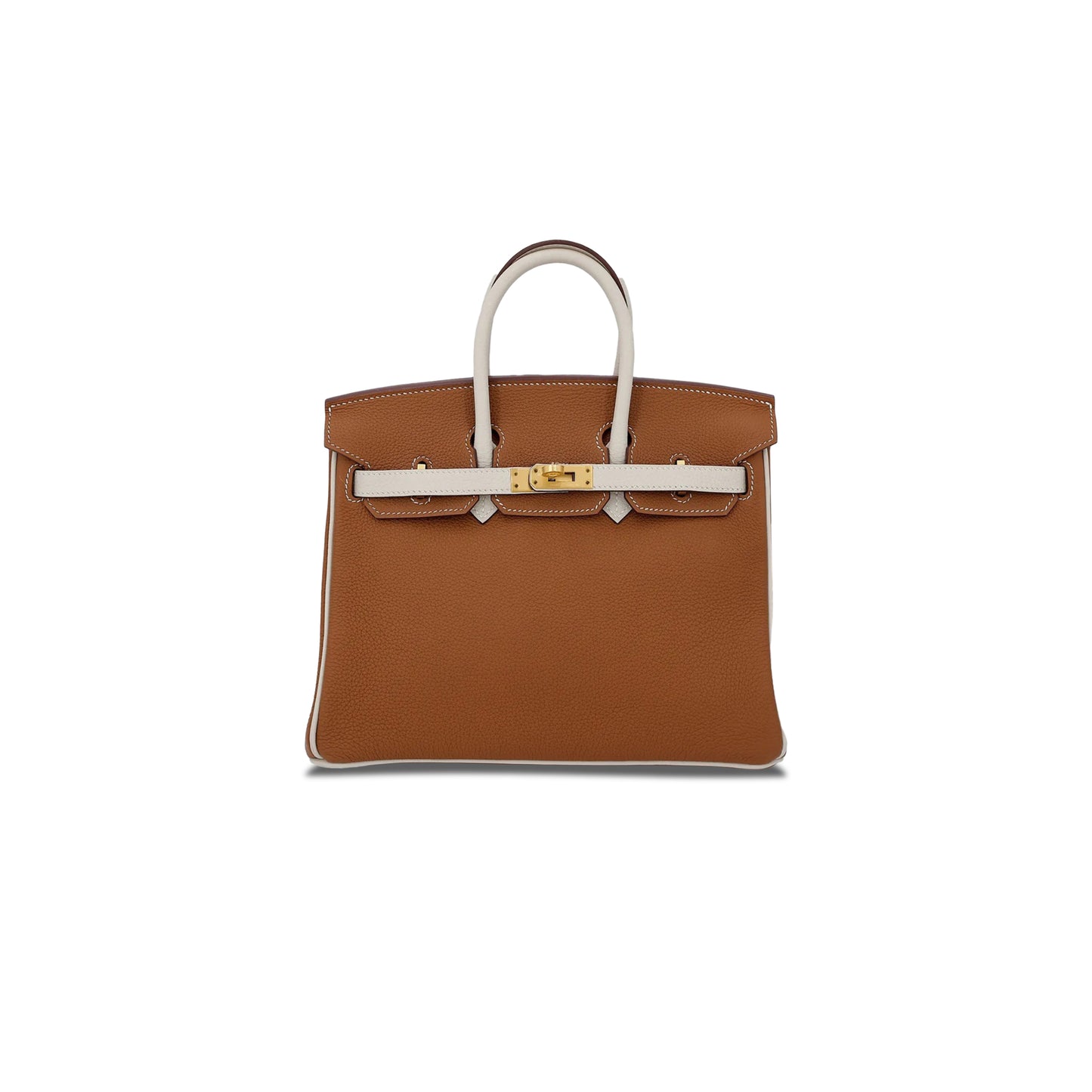 h**mes master birkin 30 togo leather G01den brown milkshake platinum buckle msbk3332411 (30*23*15cm)