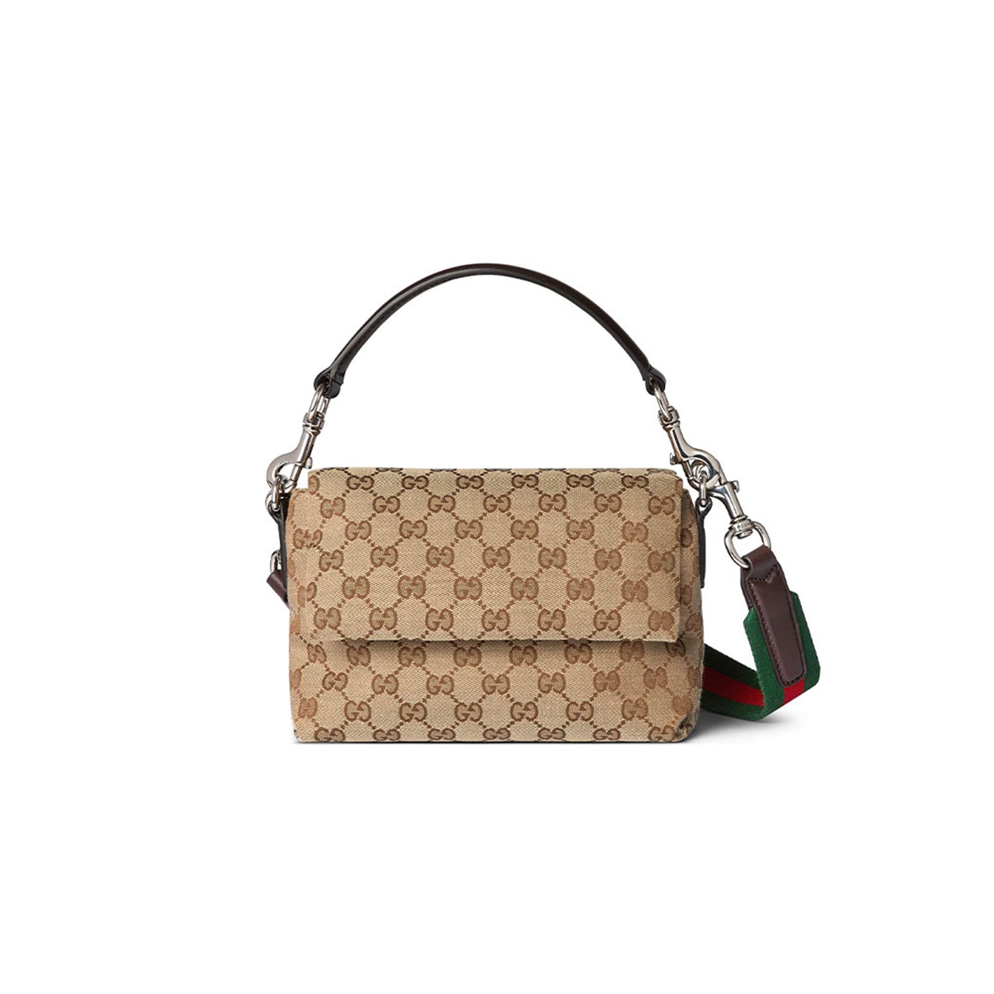 G*u*i gg canvas small crossbody bag 821617 (19*15*7cm)
