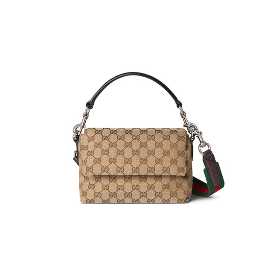 G*u*i gg canvas small crossbody bag 821617 (19*15*7cm)