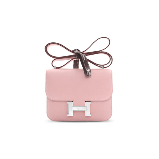 H**mes constance 18 veau epsom metal h028369ck3q (18*15*4.5cm)