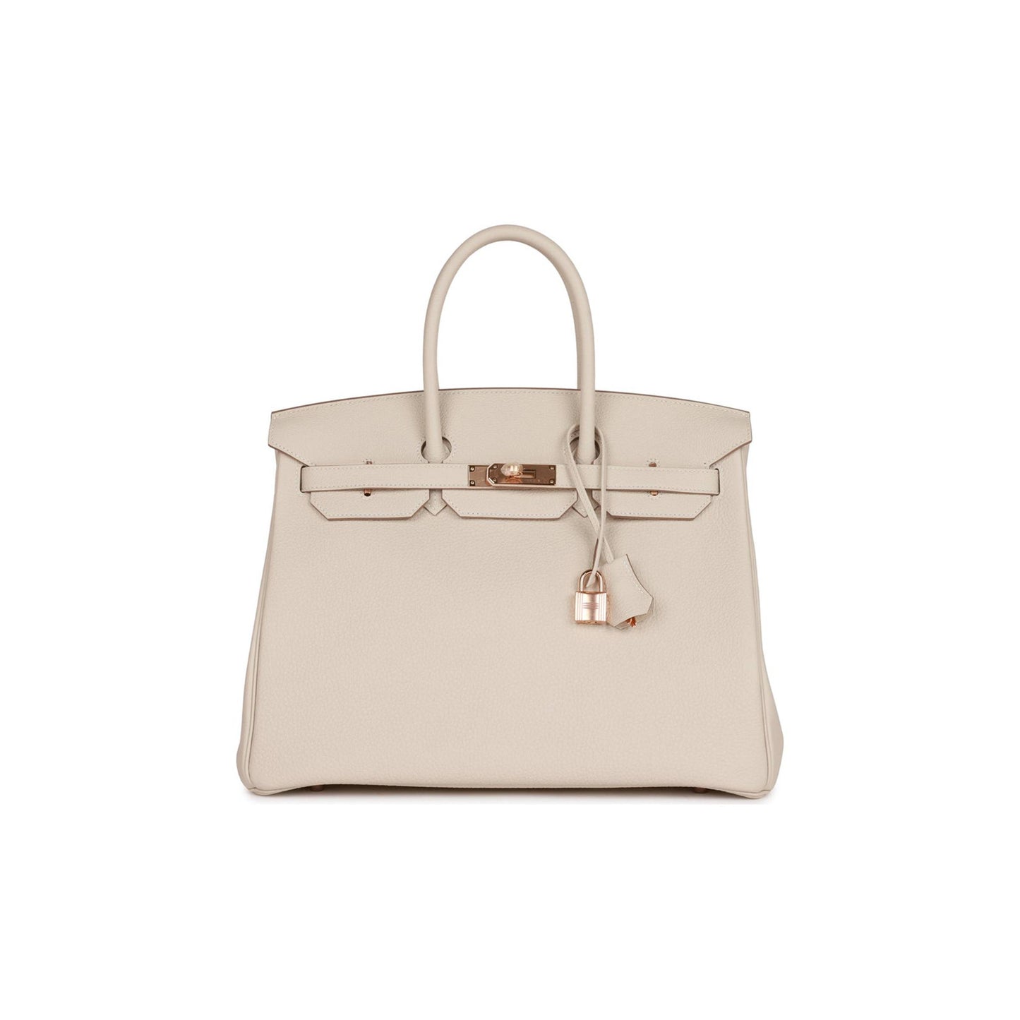 H**mes birkin 35 craie togo rose gold hardware 39892639252574 (35cm)