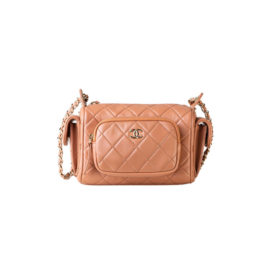 Ch*el double bag camera small (23*15*13cm)