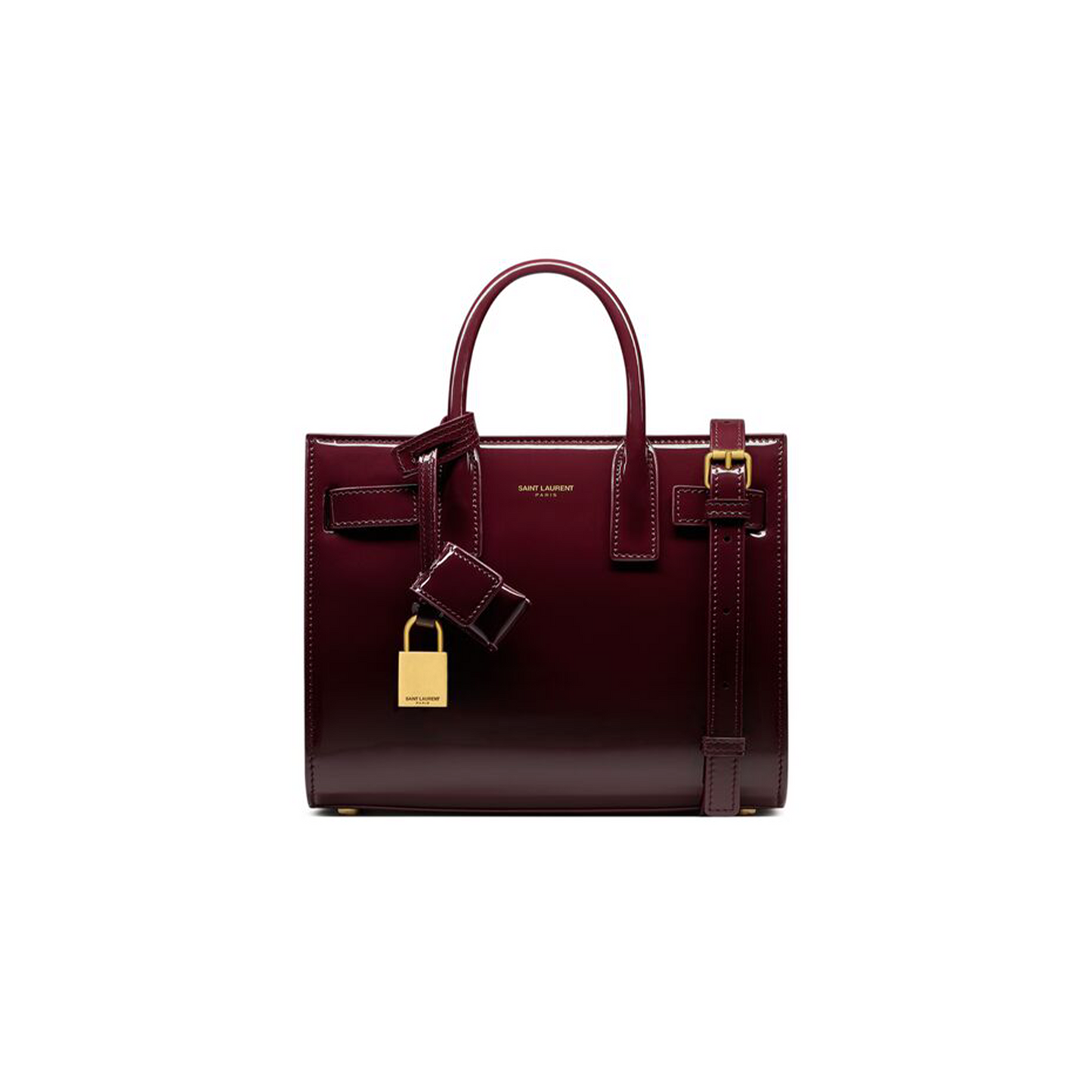 Y*L sac de jour in patent leather-nano 398711b870w6413 (22*18*10.5cm)