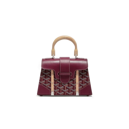 Go*ard saÏgon structurÉ mini bag saigr2minty33cl33p (20*15*7.5cm)