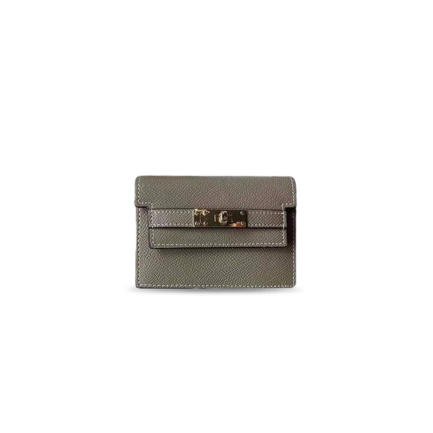 H**mes KELLY CARD HOLDER GRAY (11*8*3cm)