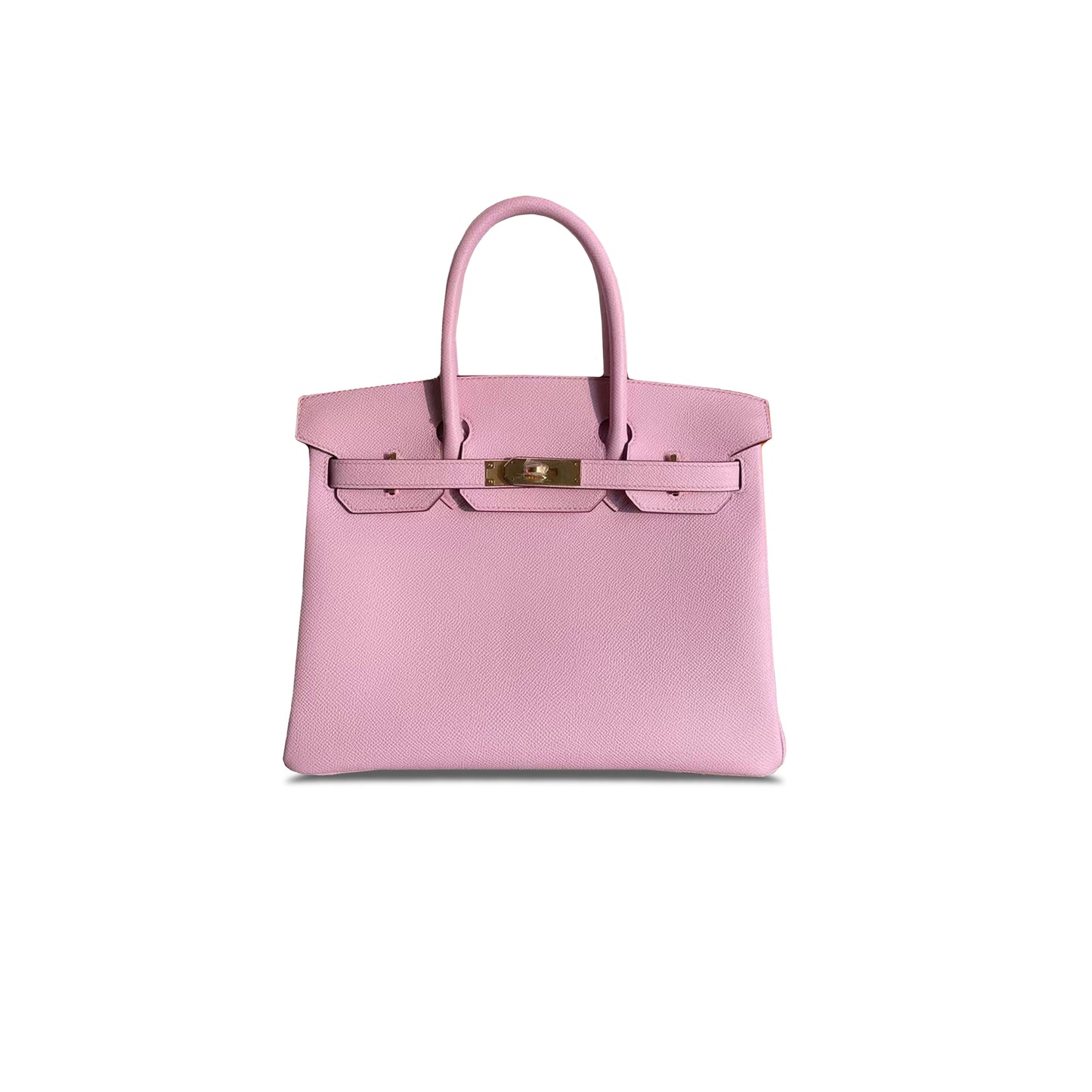 H**mes birkin 25 epsom leather malva purple gold buckle luxury bag bk25x9swcd (25*20*13cm)