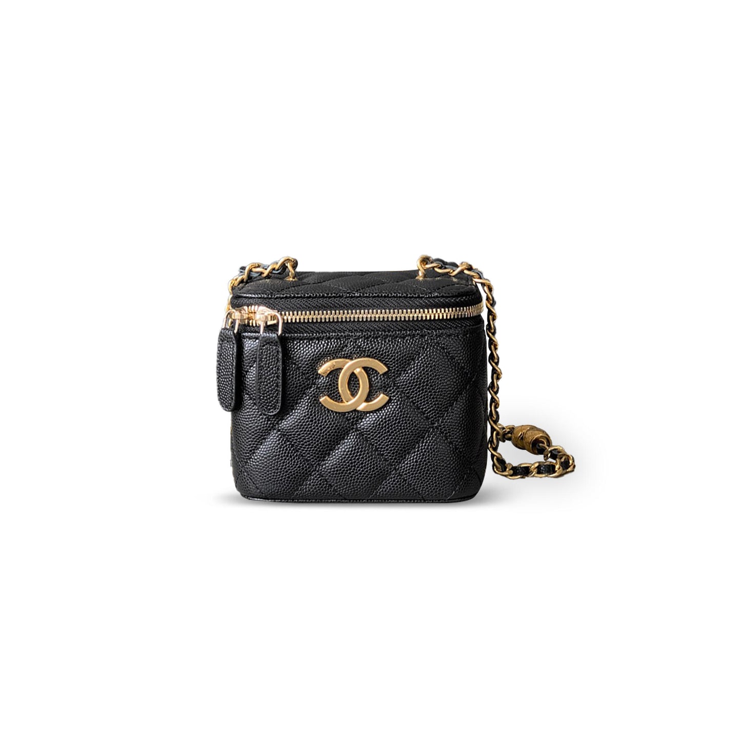 Ch*el mini vanity case 396452 (11*8.5*7cm)