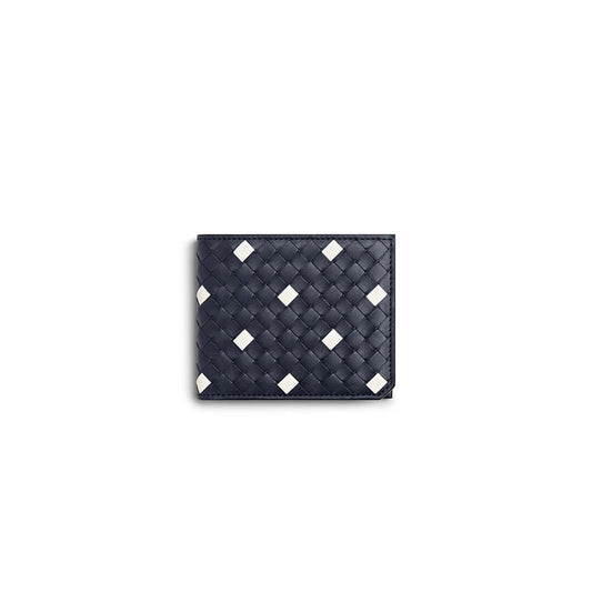 b0tt*ga Ven*ta intrecciato piccolo bi-fold wallet 796966v5sj14144 (11*9.5*1cm)