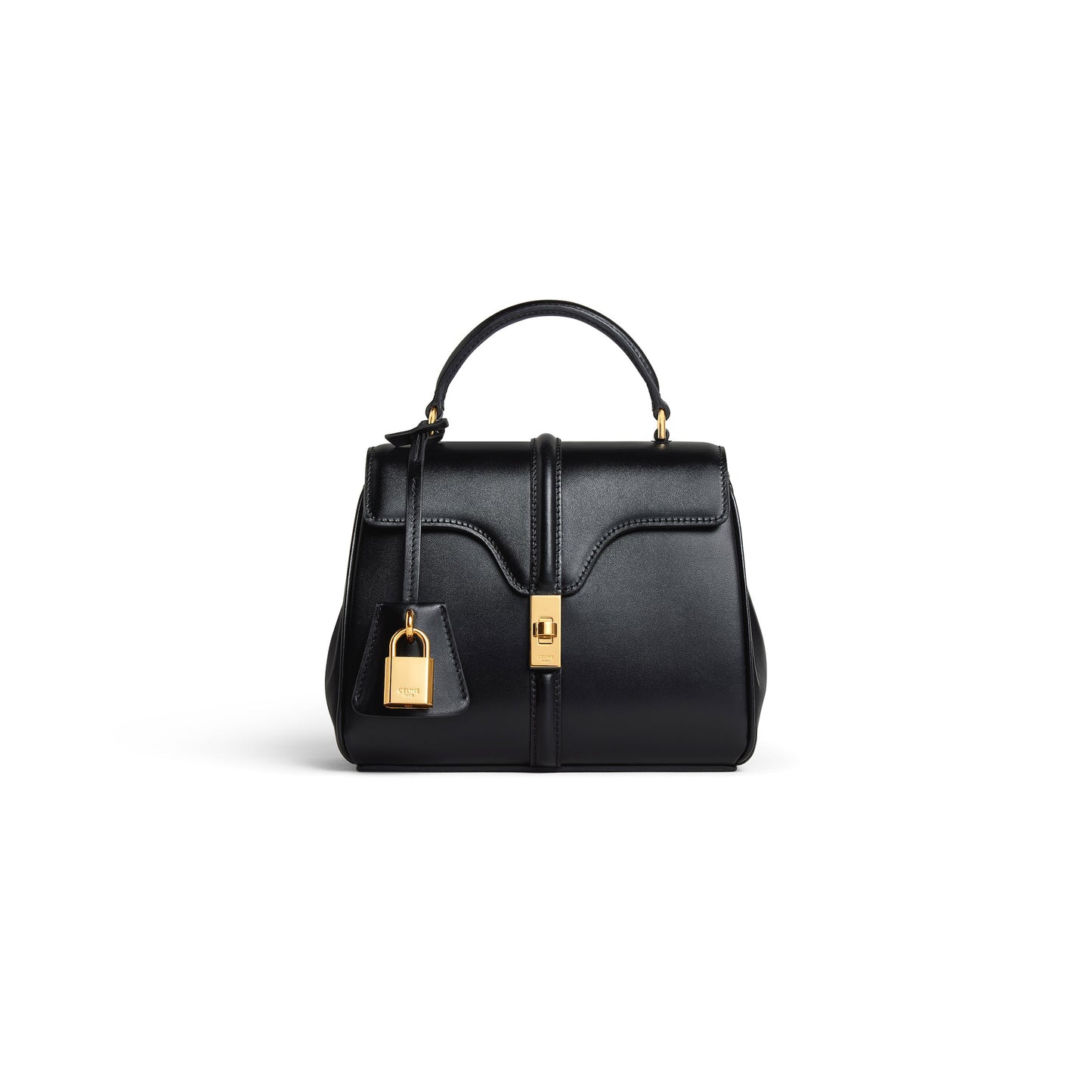 Ce**e mini 16 in satinated calfskin 197983bey.38no (17.5*14*7cm)