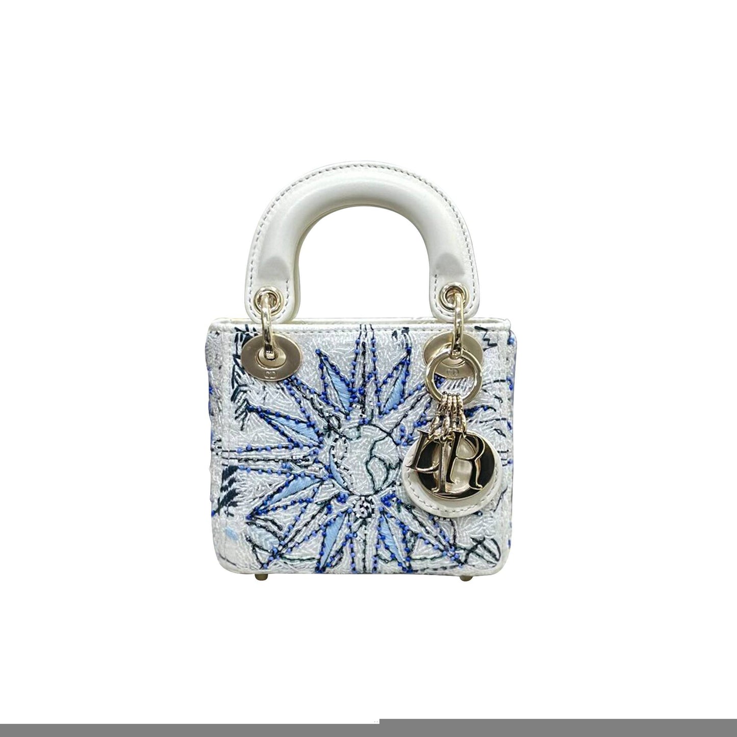 d*or mirco lady d*or S*per mini blue bag s0856 (12*10.2*5cm)