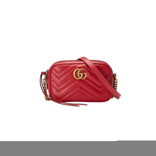G*u*i marmont matelasse mini bag 448065 dtd1t 6433 172 (18*12*6cm)