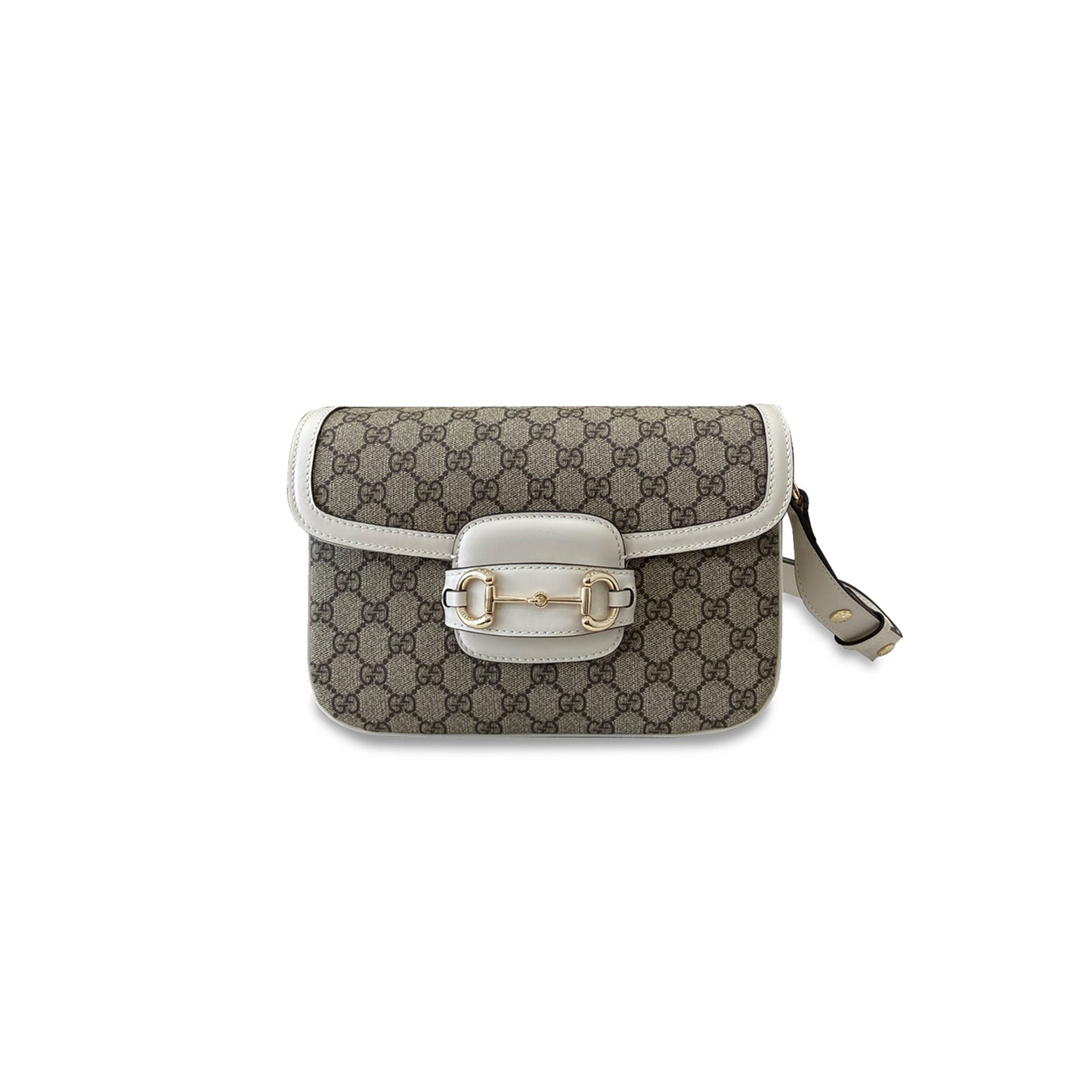 G*u*i horsebit 1955 soft medium shoulder bag 815178 (25.9*17.5*9.9cm)