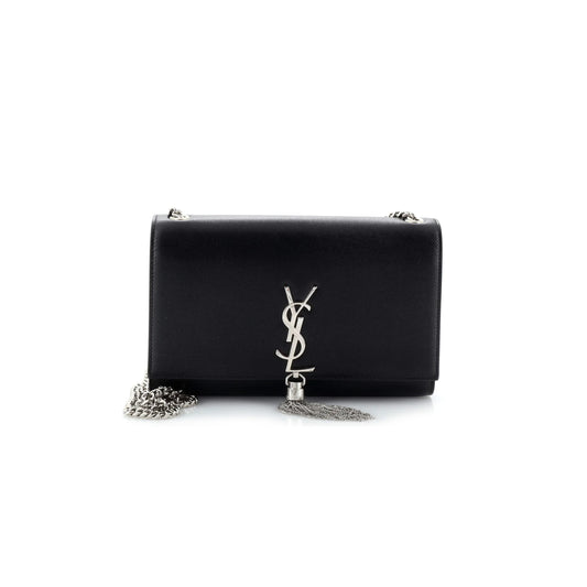 Y*L kate tassel silver chain chain crossbody bag tct3541190518 (19*12.5*4cm)