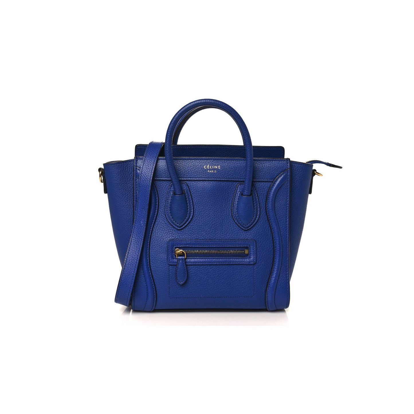 ce**e drummed calfskin nano lU*gage indigo (20*20*10cm)