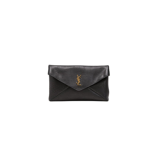 Y*L large envelope pouch clutch bag in leather 401243653778 (29.5*18*4.5cm)