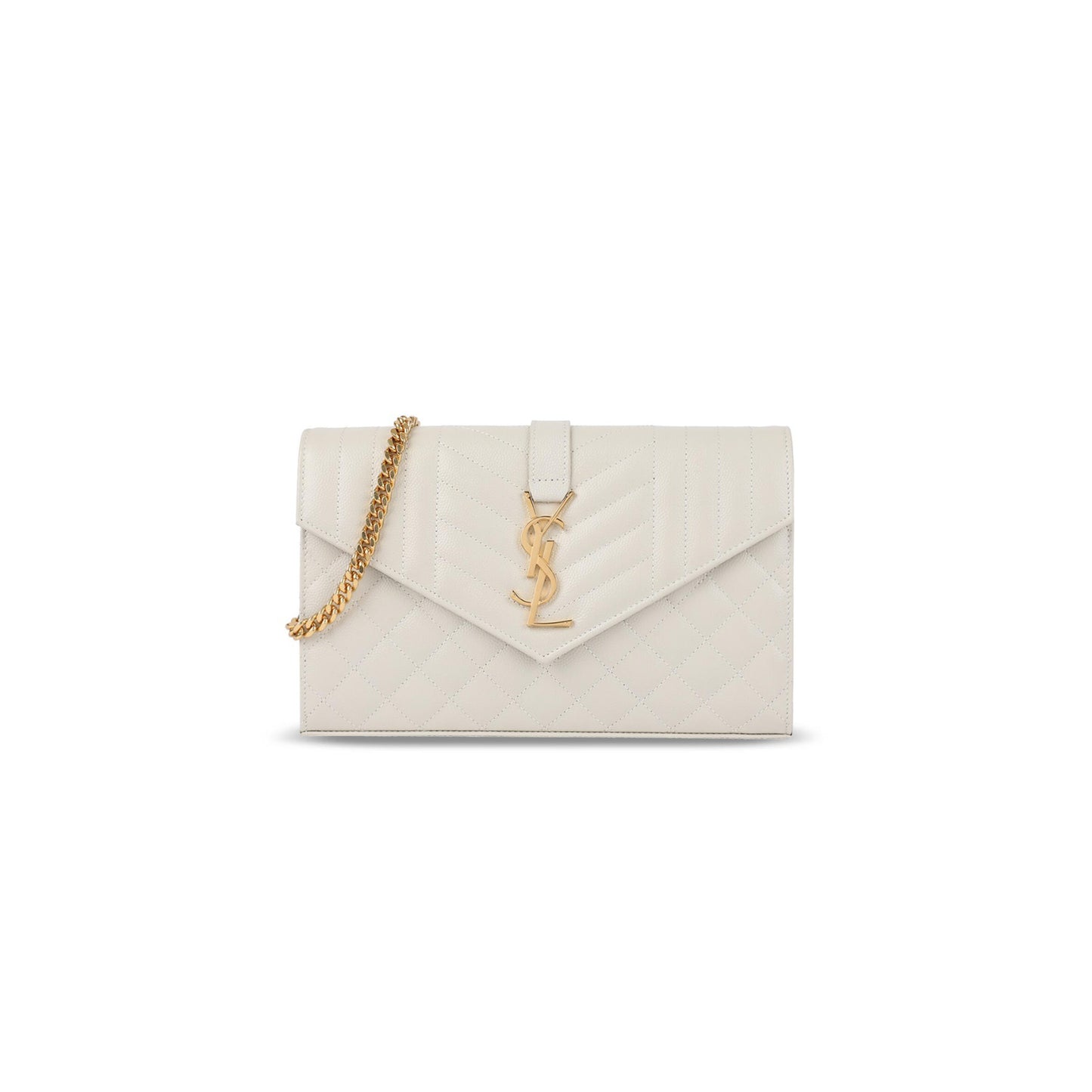 Y51 envelope in quilted grain de poudre embossed leather 620280bow919207 (22.5*14*4cm)
