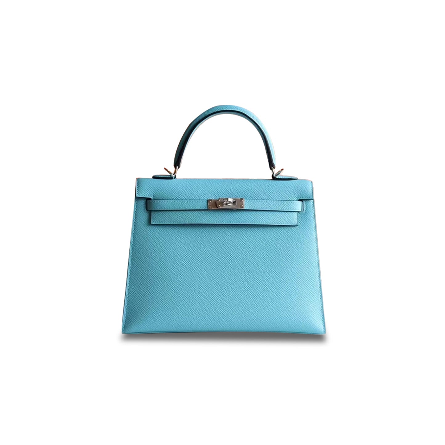 H**mes blue epsom kelly 25 (25*17*7cm)