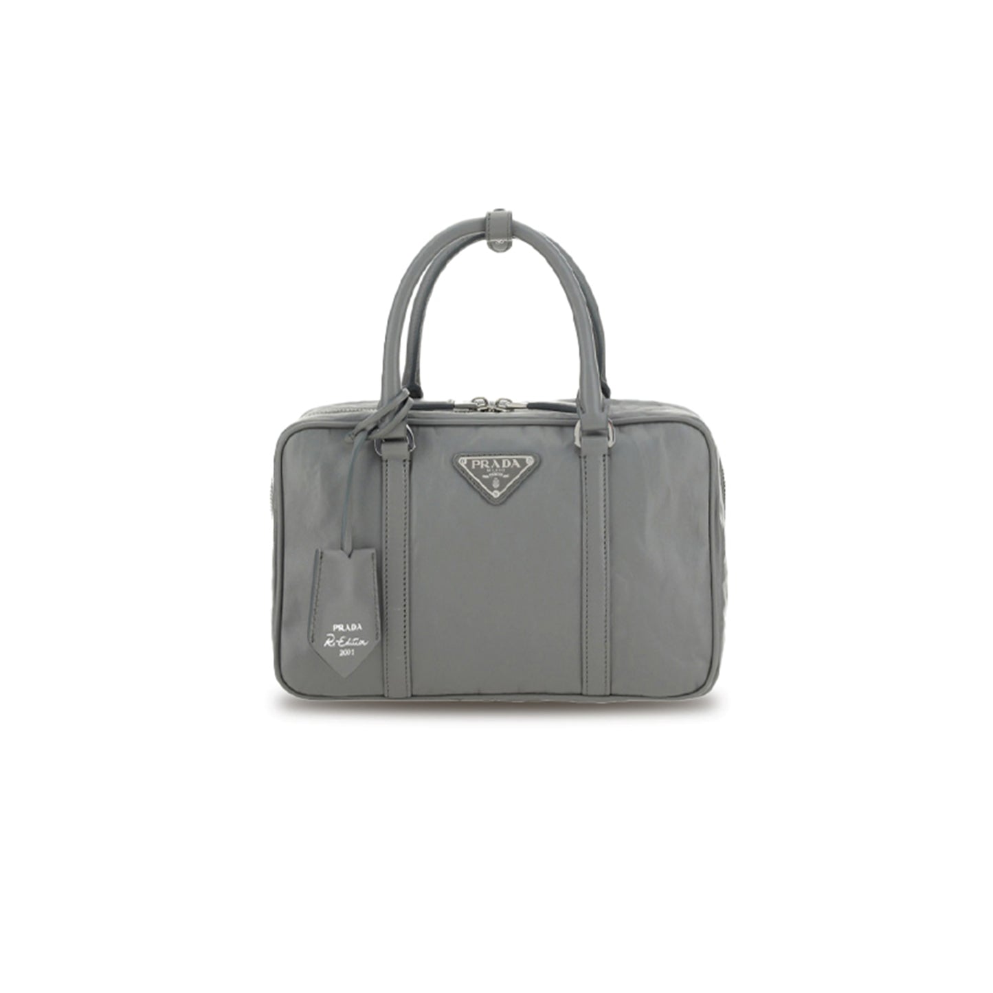 Pra*a medium nappa leather top handle bag 1bb092 (24*15.5*7cm)