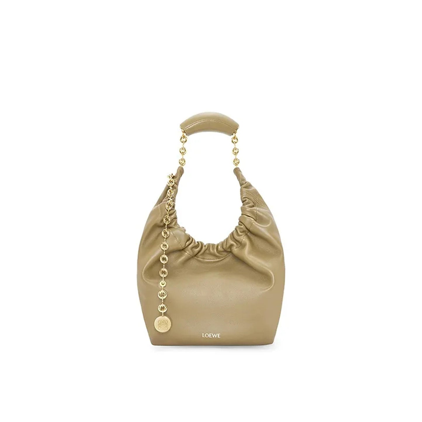 L0ew* small soft nappa sheep leather squeeze bag a914nchx01-9584 (29*24*10.5cm)