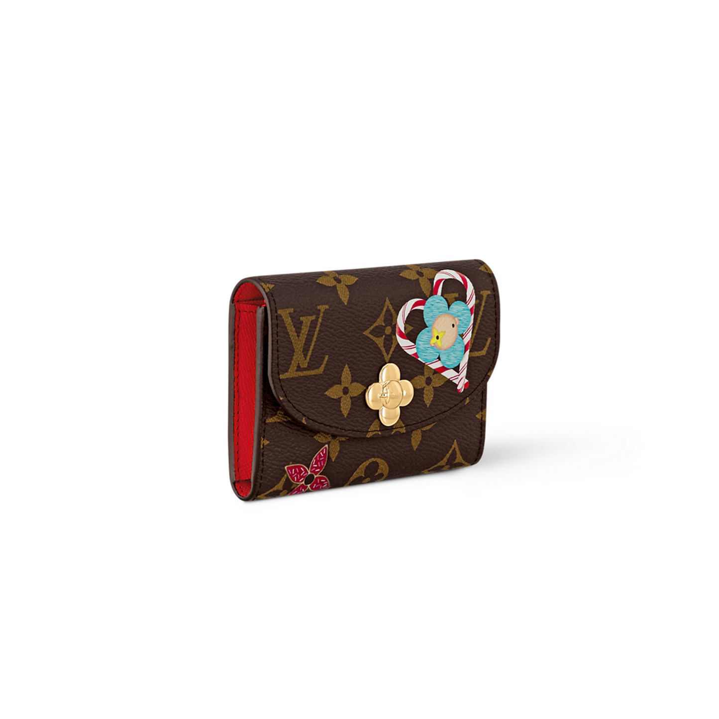 l**is V*t*n rosalie coin purse m12220 (11*8*3cm)