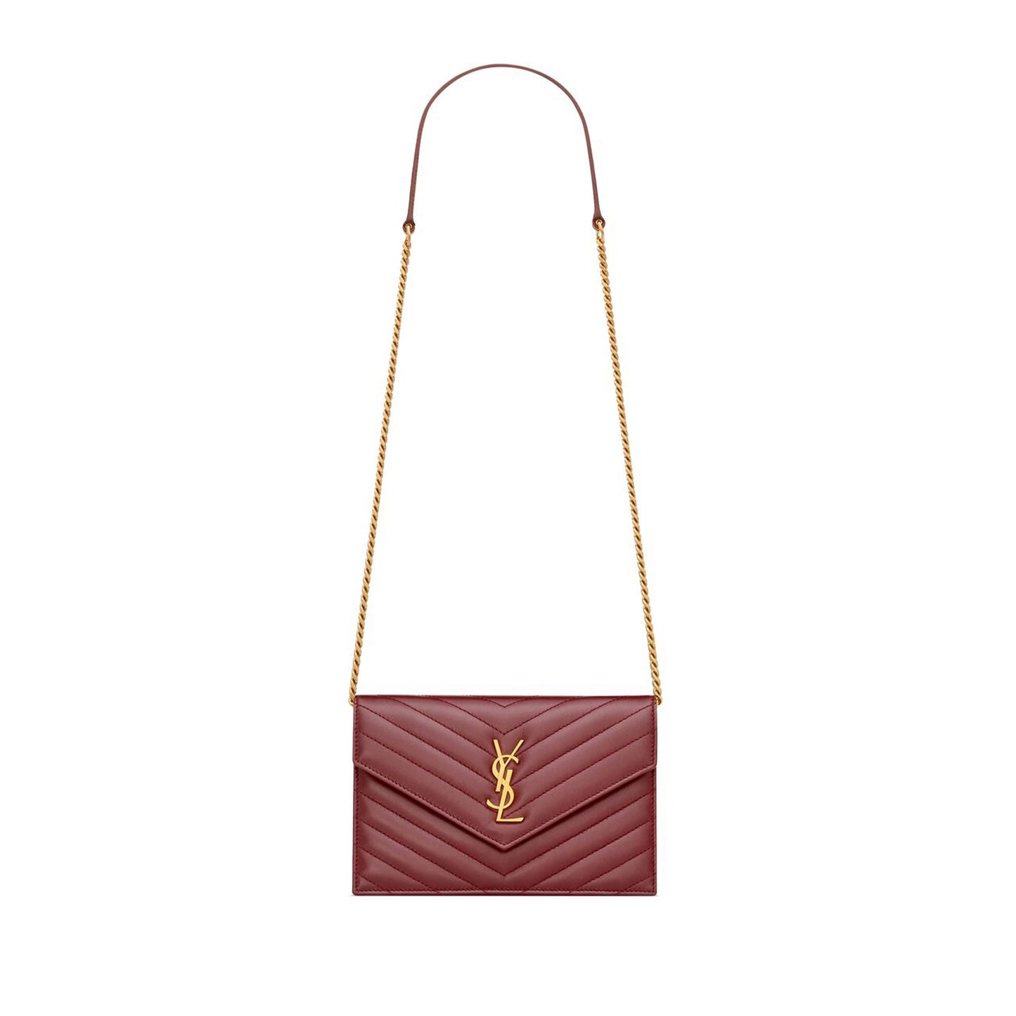 Y*L cassandre envelope chain wallet in lambskin 742920aaa446592 (19*12.5*3.5cm)