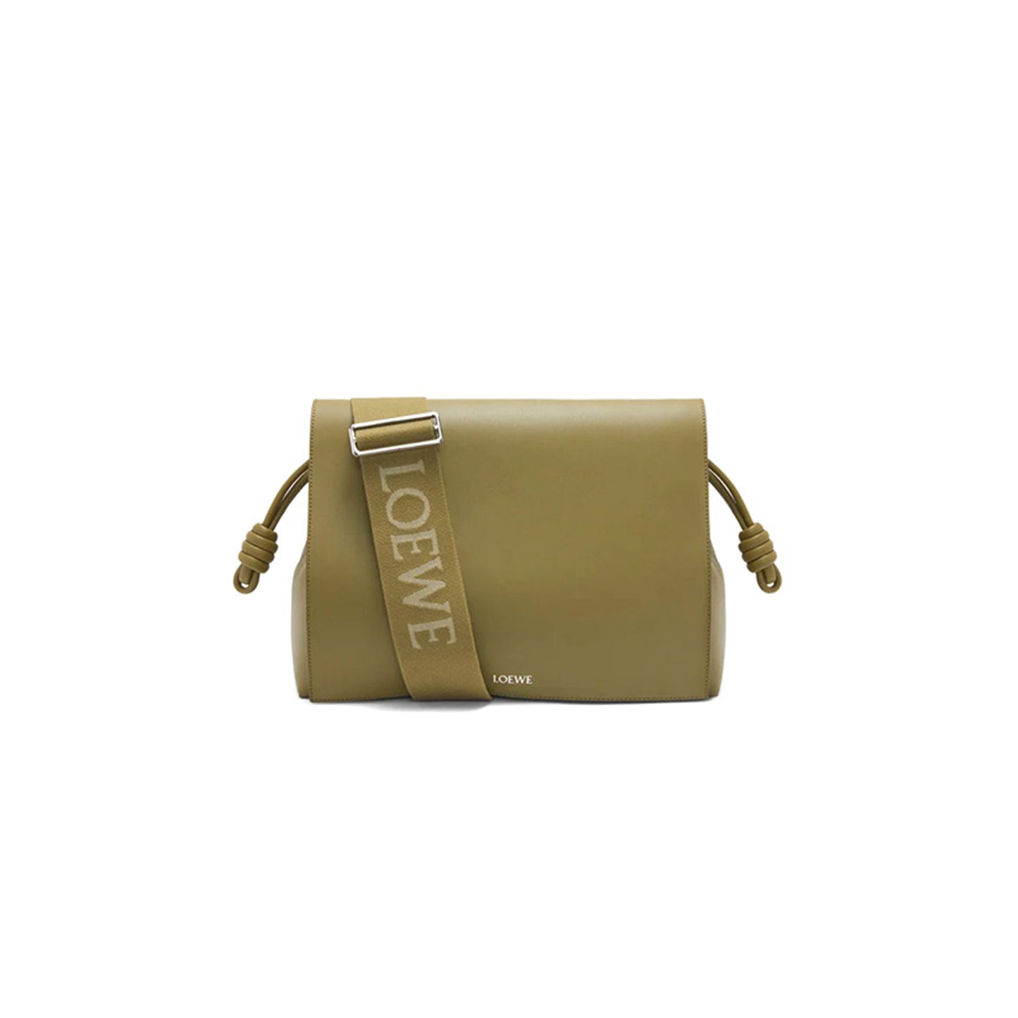 l0ew* flamenco satchel in shiny S*pple calfskin b411fsax04 (34*24*12cm)