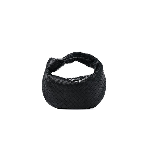 bo*te*ga Ve*ne*ta nappa intrecciato teen jodie hobo black (36*20*10cm)
