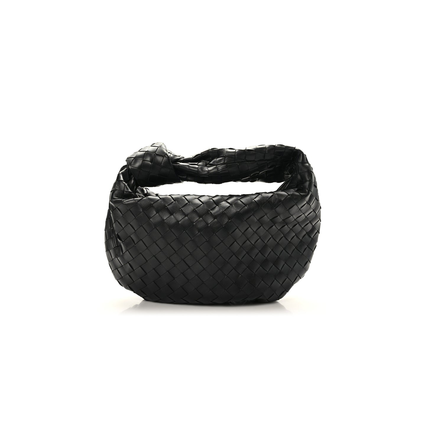 bo*te*ga Ve*ne*ta nappa intrecciato teen jodie hobo black (36*21*6cm)