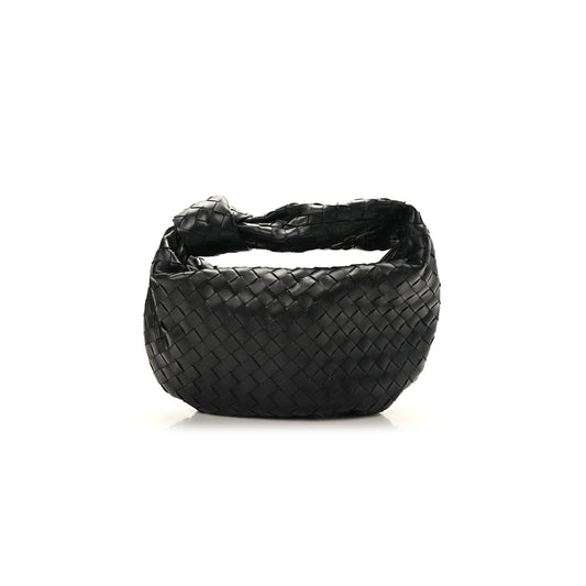 bo*te*ga Ve*ne*ta nappa intrecciato teen jodie hobo black (36*21*6cm)