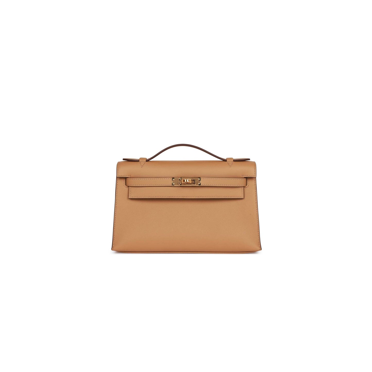 H**mes kelly pochette biscuit swift gold hardware (22*12*13cm)